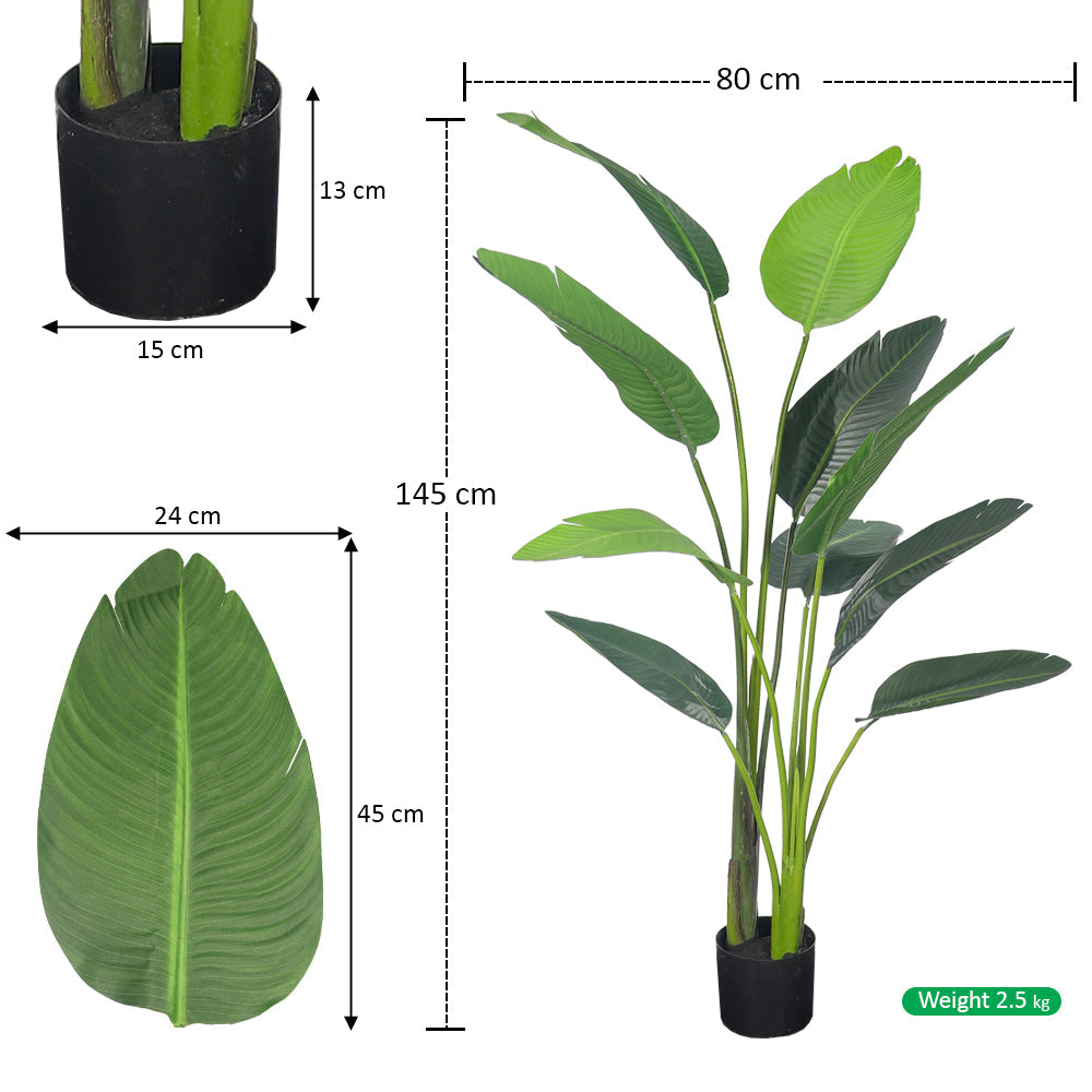 Artificial Banana Plant 150cm High