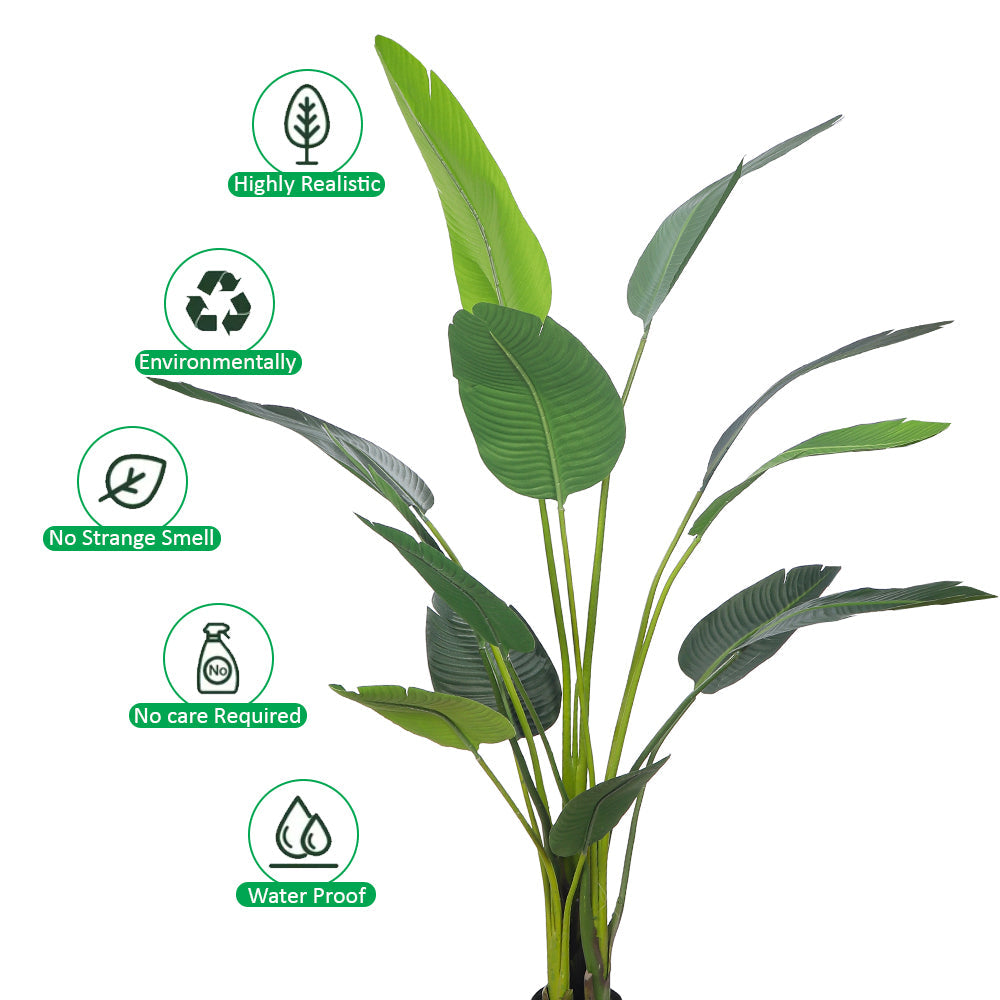 Artificial Banana Plant 185m High