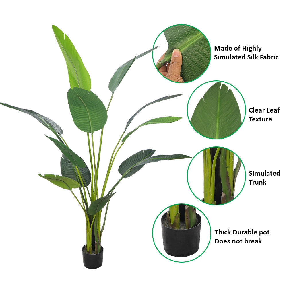 Artificial Banana Plant 185m High