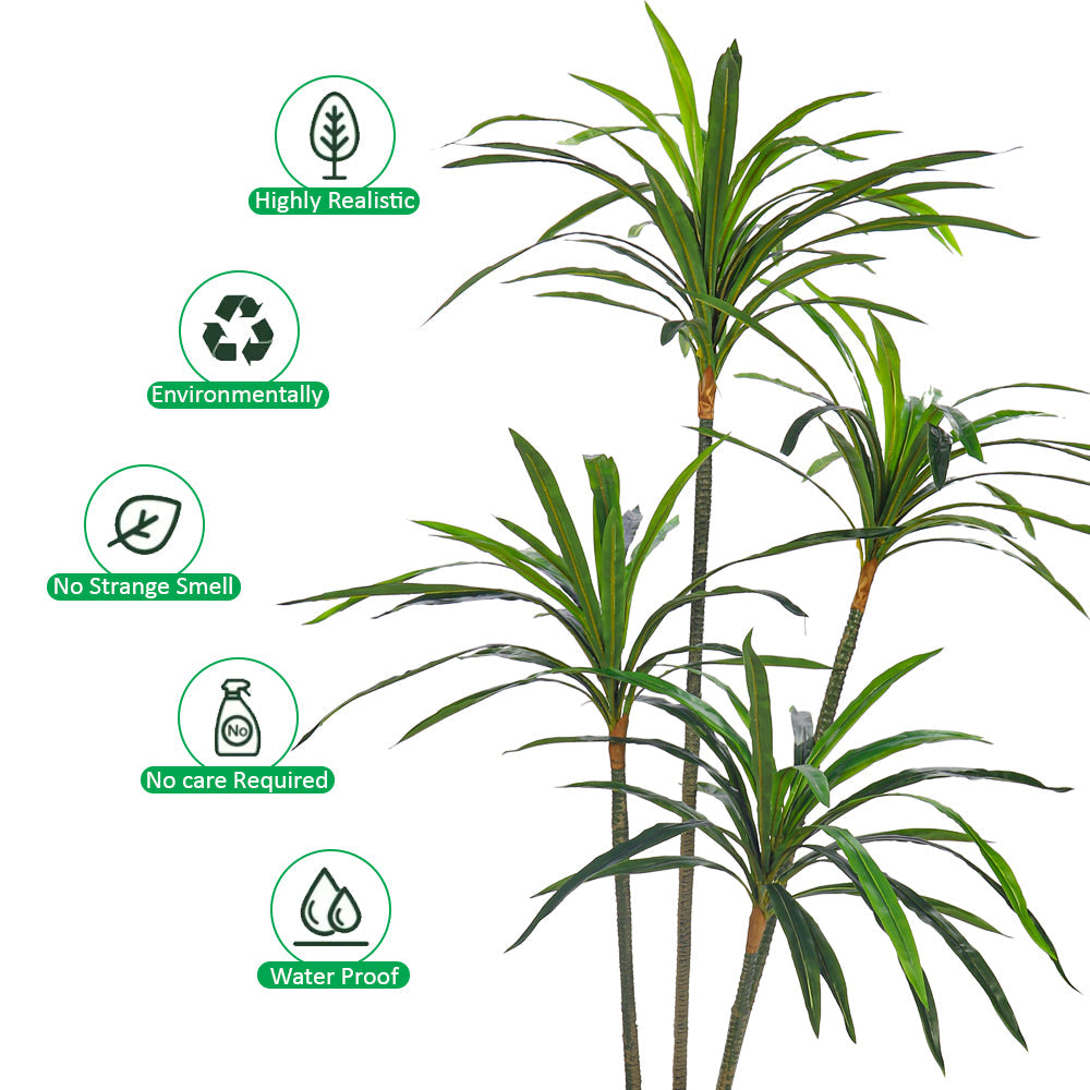 Artificial Dracaena Plant 150cm Tall