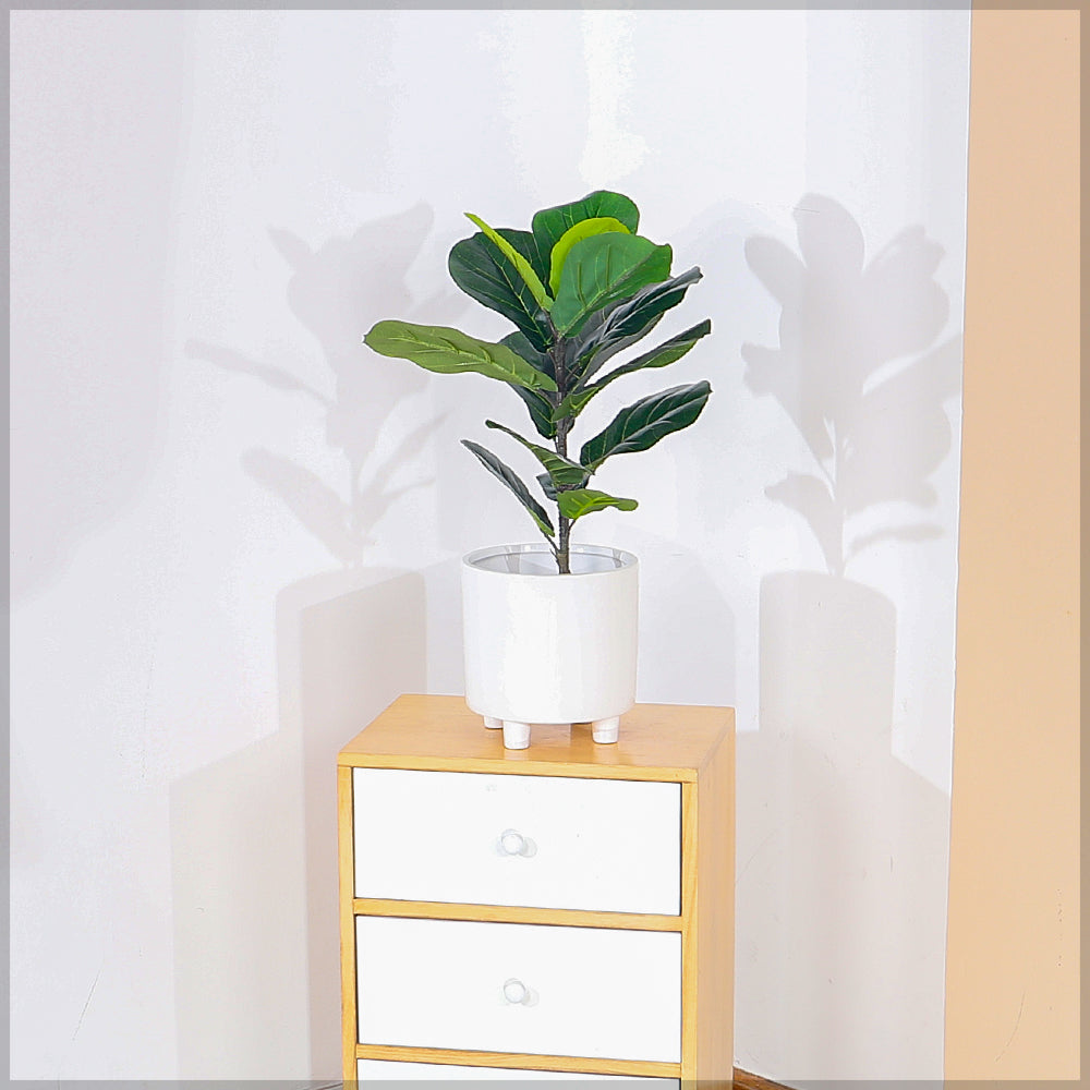 Artificial Fiddle Leaf Fig Plant 60cm Tall