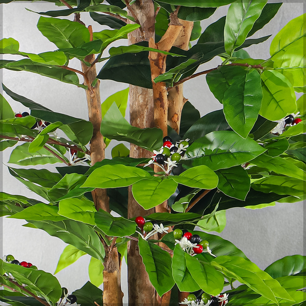 Potted Artificial Coffee Plant
