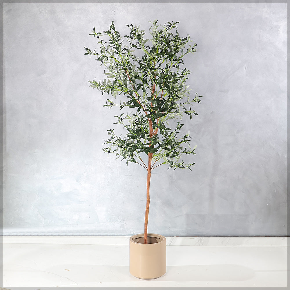 Potted Artificial Olive Plant 180cm Tall