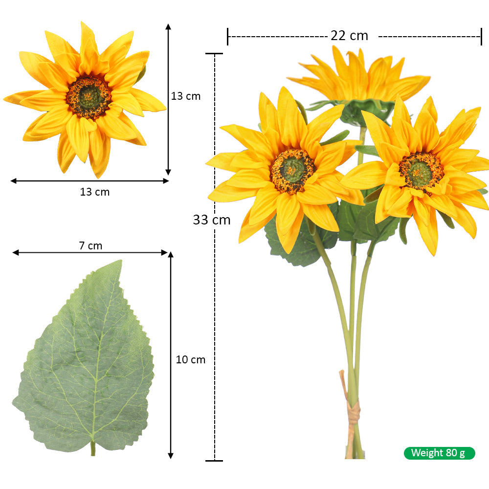 sunflower silk flowers