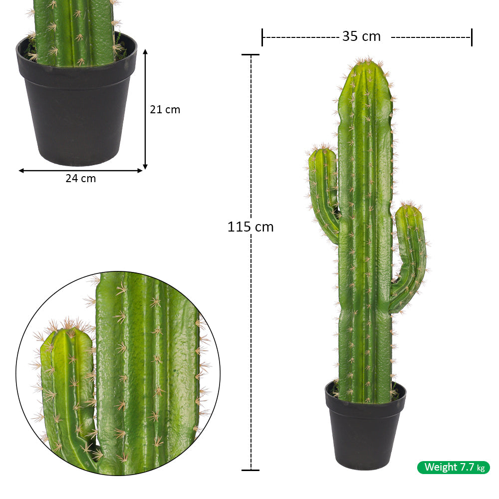 Nearly Natural Decorative Finger Cactus Plant