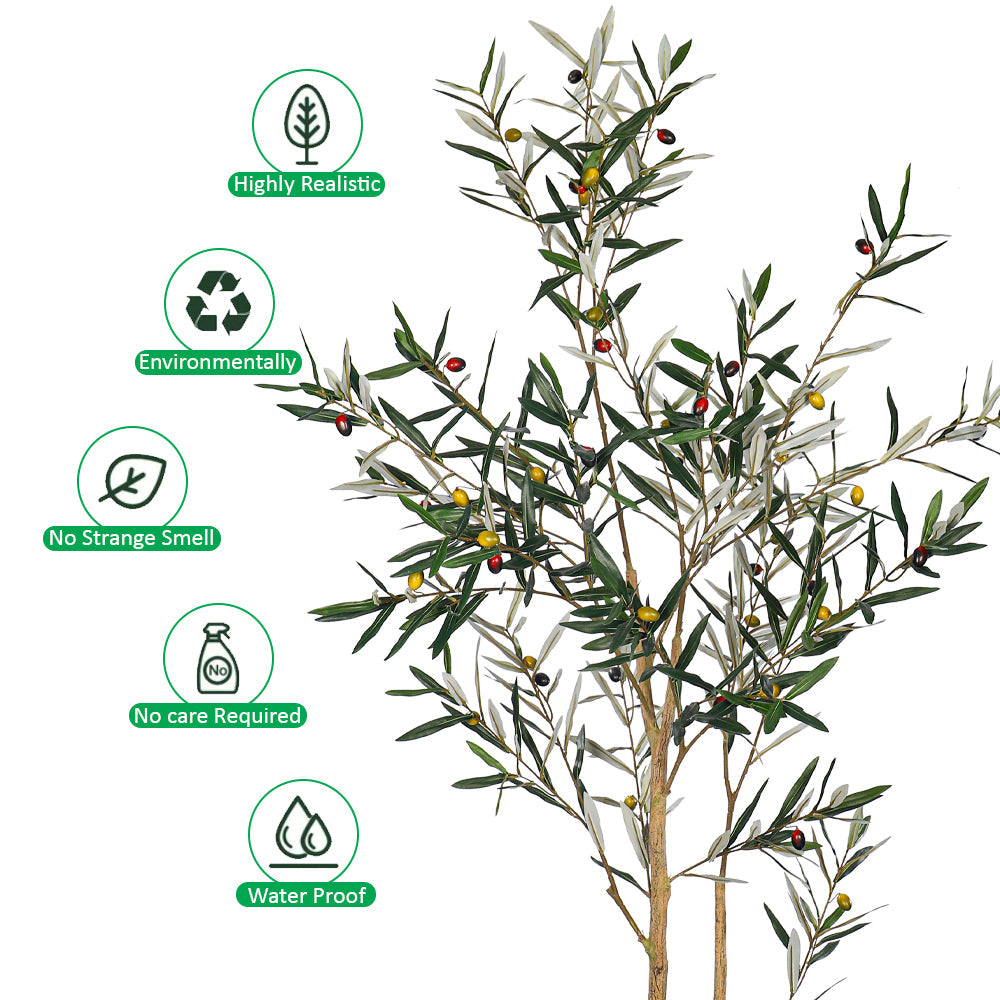 Nearly Natural Olive Plant 180cm Tall