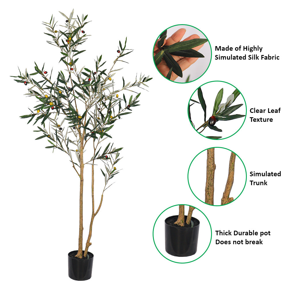 Nearly Natural Olive Plant 180cm Tall