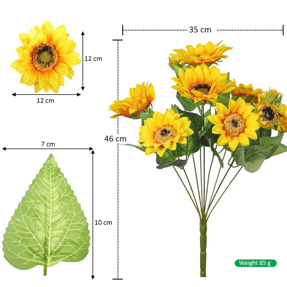 silk sunflower flower