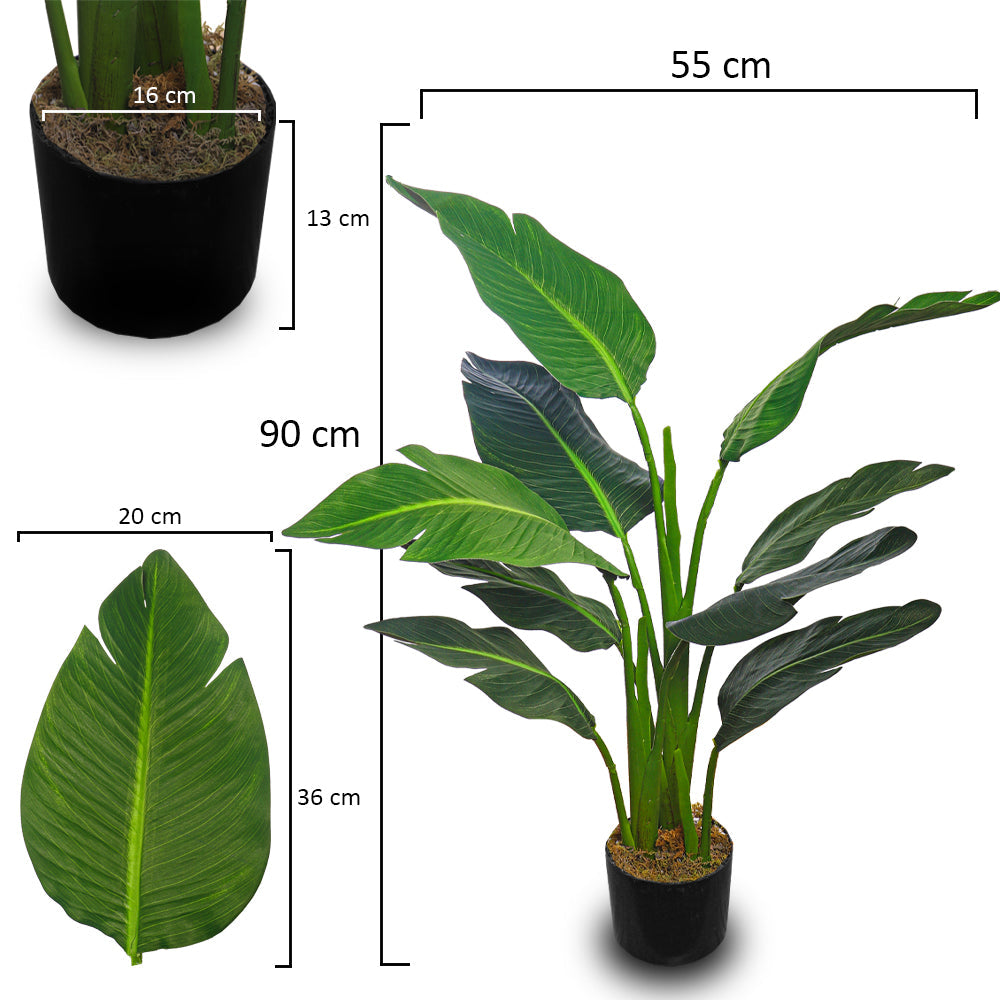 Artificial Banana Plant 90cm tall