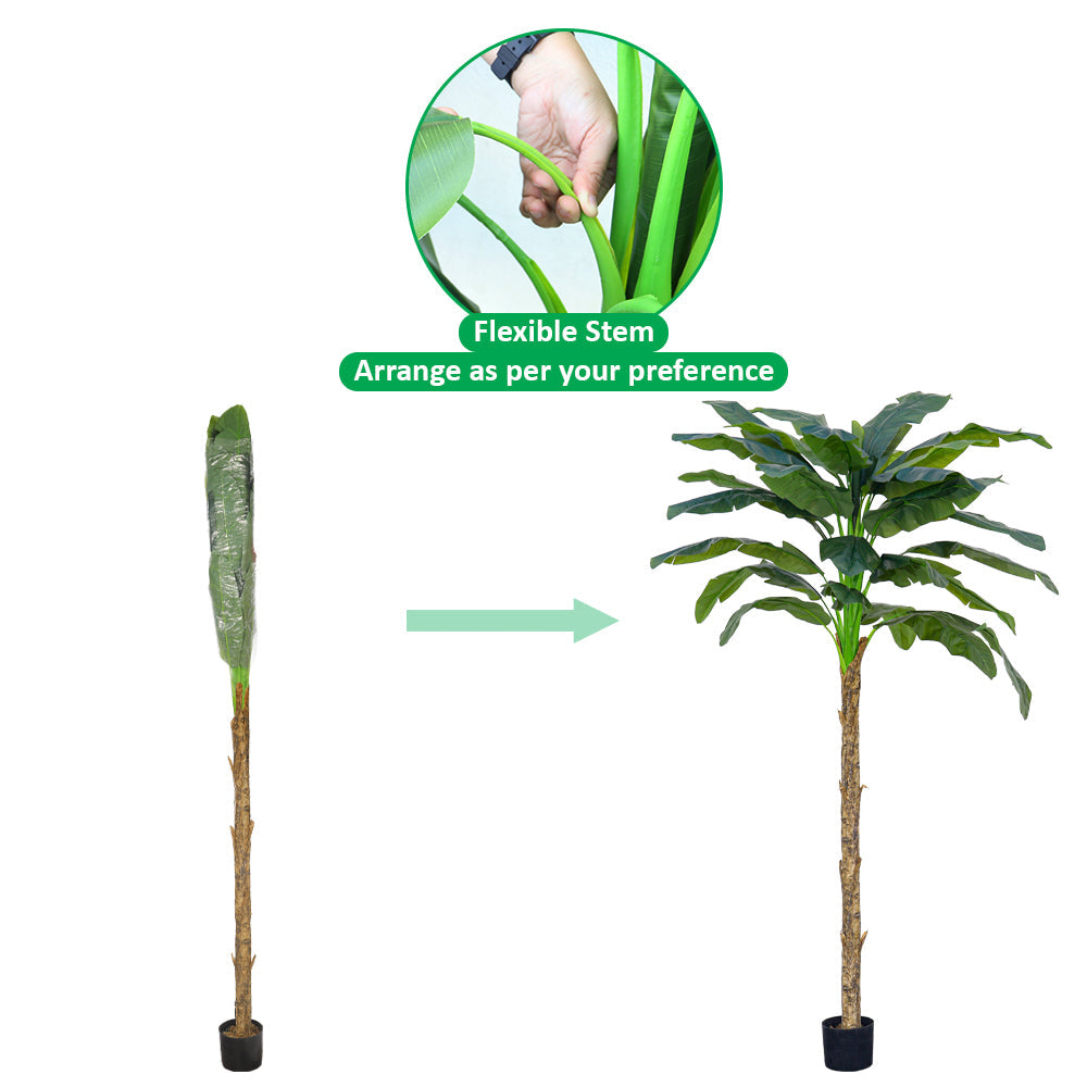 Artificial Banana Plant 3.7m Tall