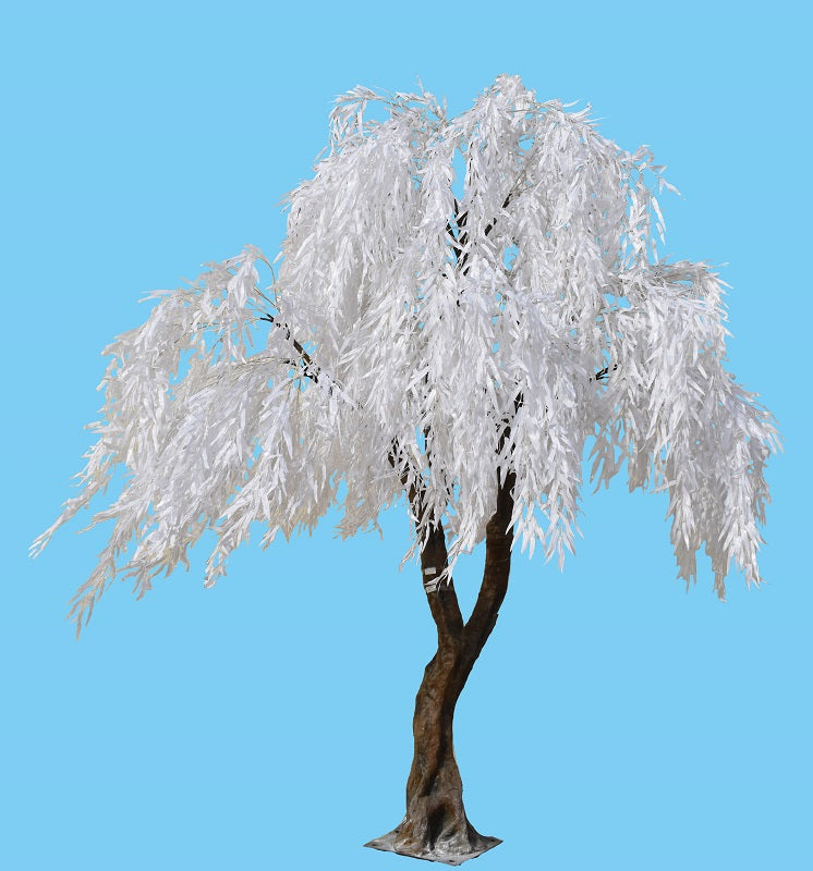 Artificial White Willow Plant Tree