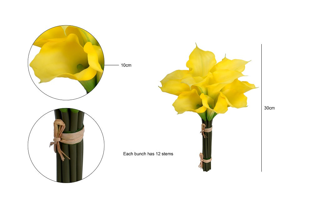 Artificial Calla Lilies Flowers