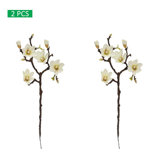 2-Packs Artificial Yulan Magnolia Flower