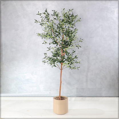 Potted Artificial Olive Plant 180cm Tall