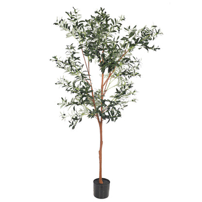 Potted Artificial Olive Plant 180cm Tall