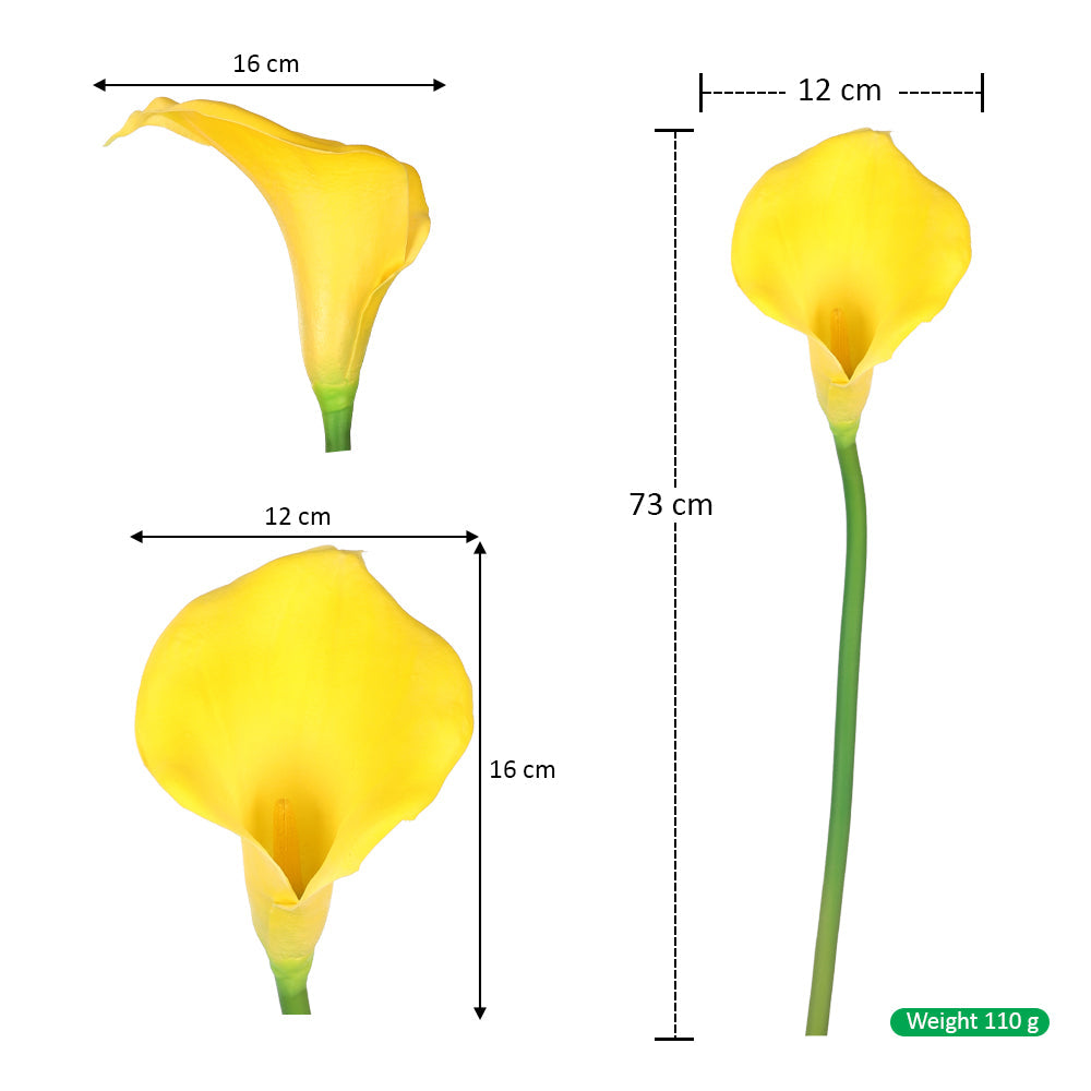 Artificial Calla Lilies Flowers