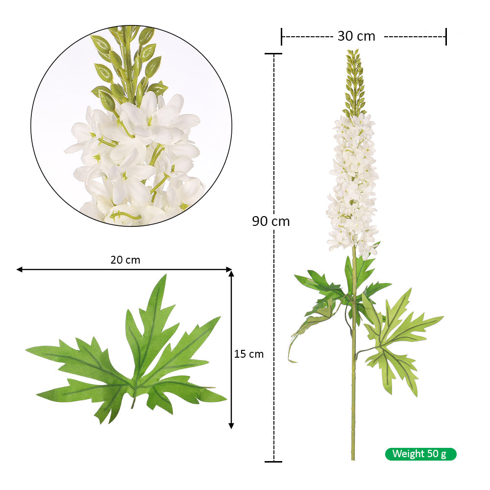 Artificial Delphinium Flower Stem