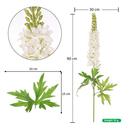 Artificial Delphinium Flower Stem