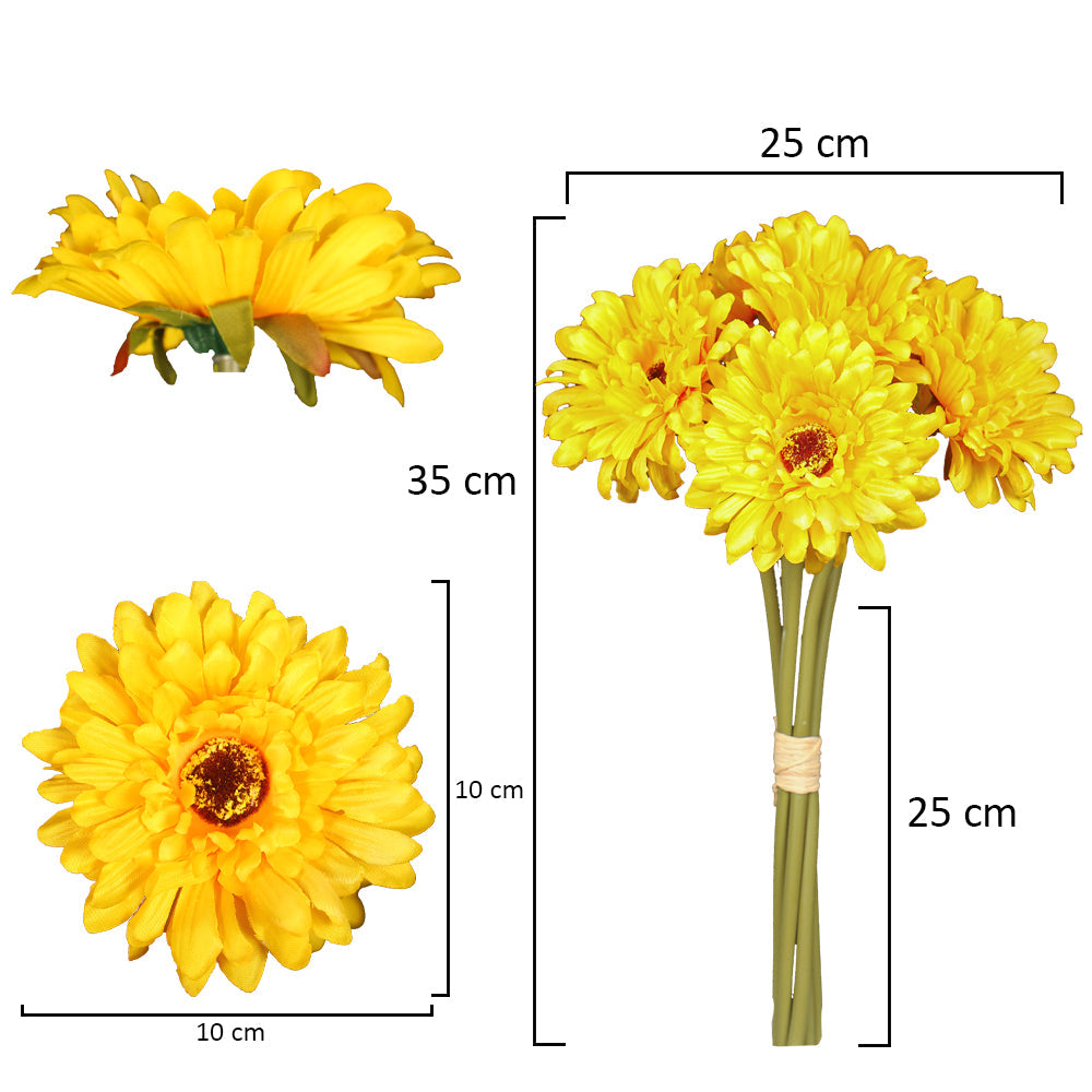 Daisy Flower Stems for Vase