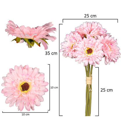 Artificial Daisy Stems Set