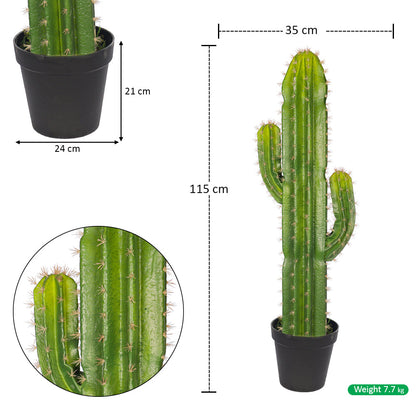 Nearly Natural Decorative Finger Cactus Plant
