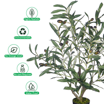 Artificial Olive Plant 70cm High