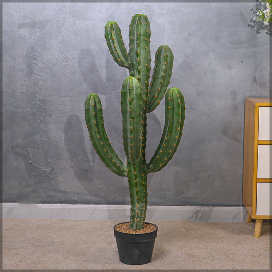 Artificial Potted Cactus Plant