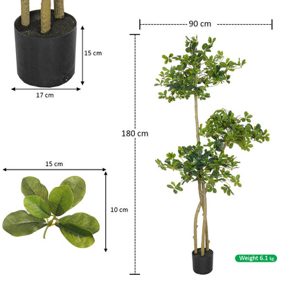 Artificial Ficus Panda Plant 180cm Tall
