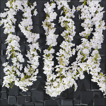 Faux Wisteria Garland