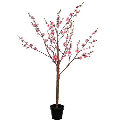 Pink Decorative Artificial Cherry Blossom Plant