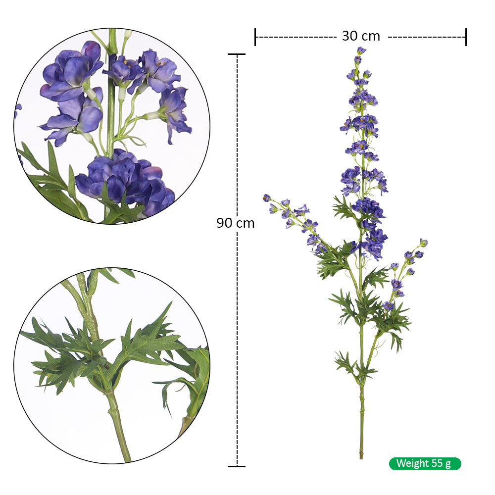 Faux delphinium stem