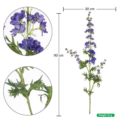 Faux delphinium stem