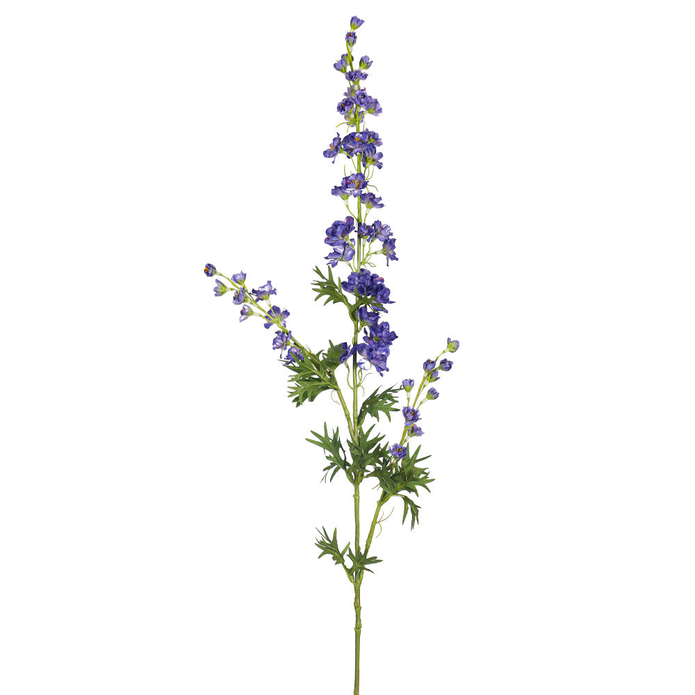 Artificial silk delphinium