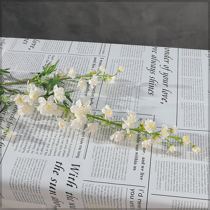 Artificial Silk Delphinium Flower Stem