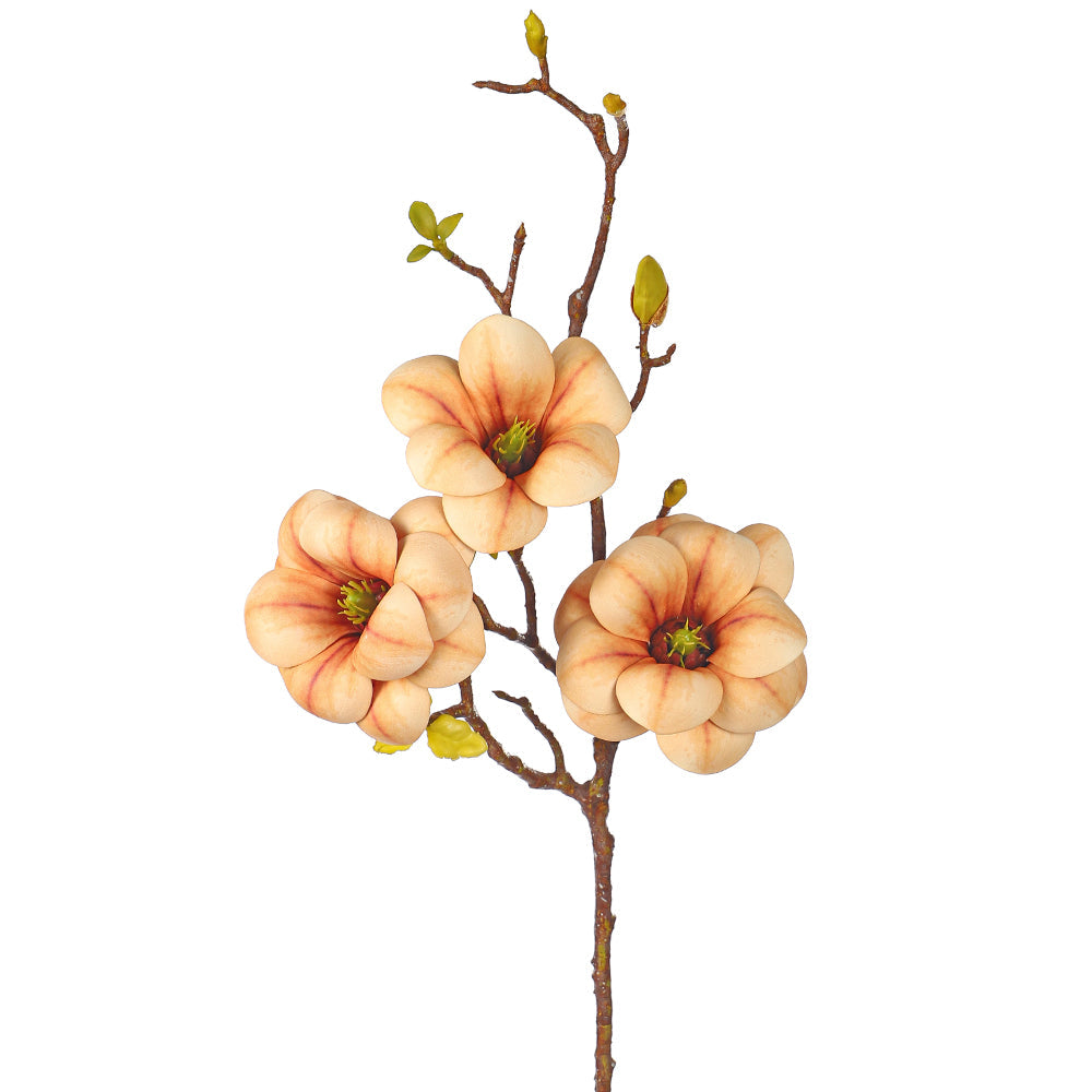 Lifelike Magnolia Flower