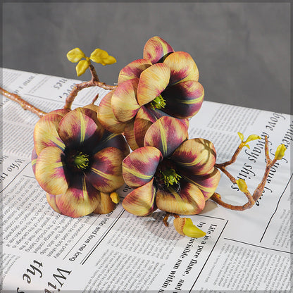Artificial Magnolia Flower Stem