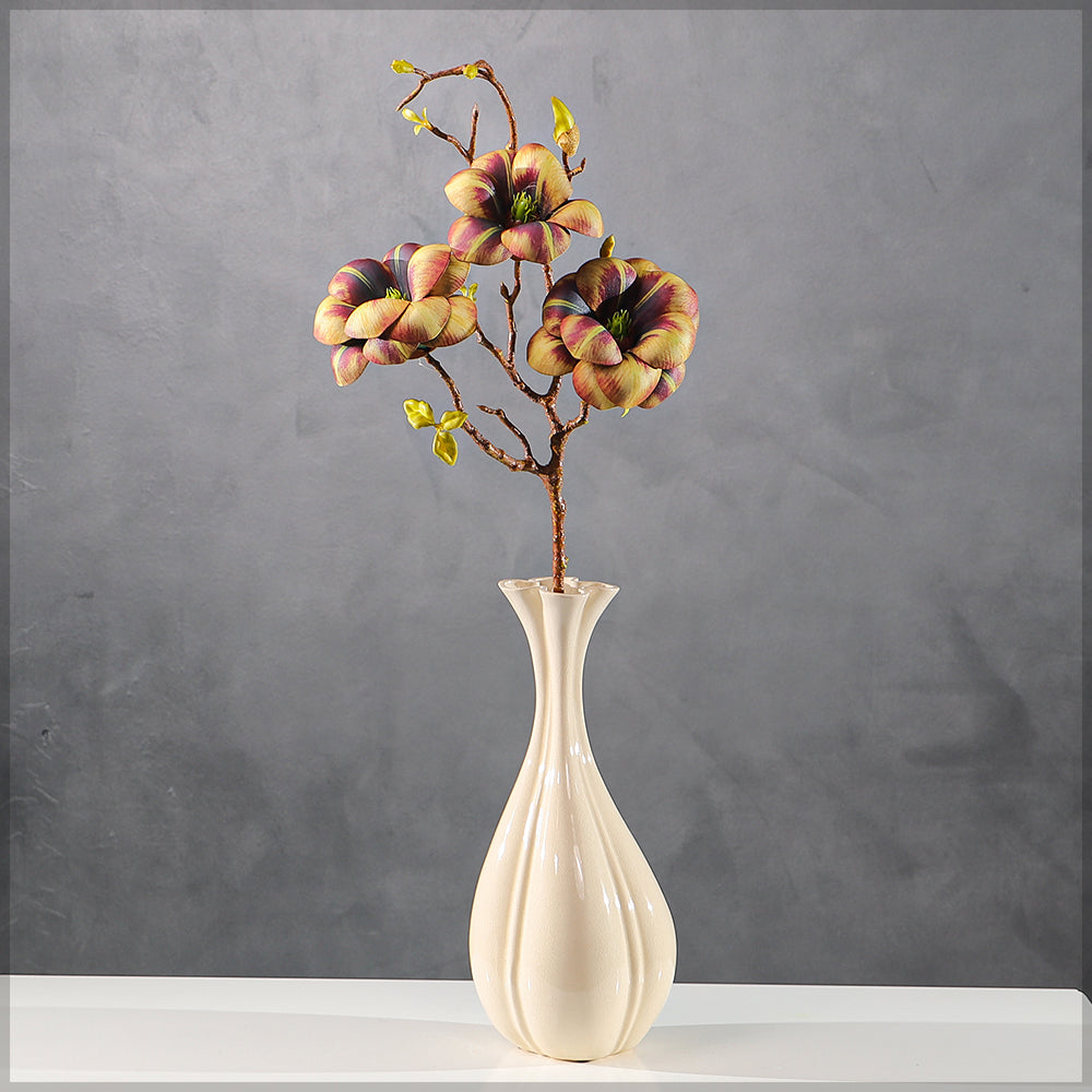 Artificial Magnolia Flower Stem