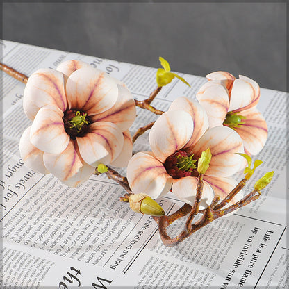 Artificial Magnolia Flower Stem