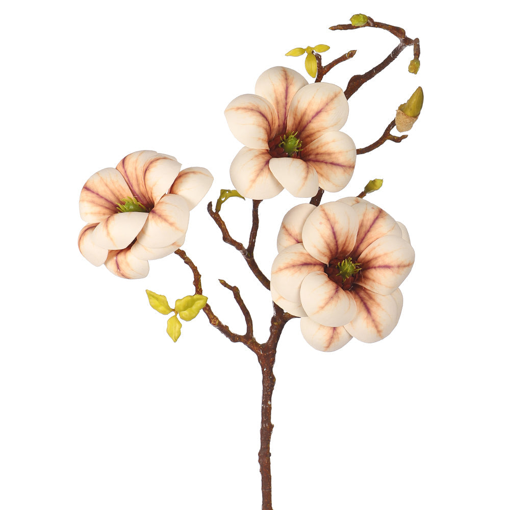 Artificial Magnolia Flower Stem