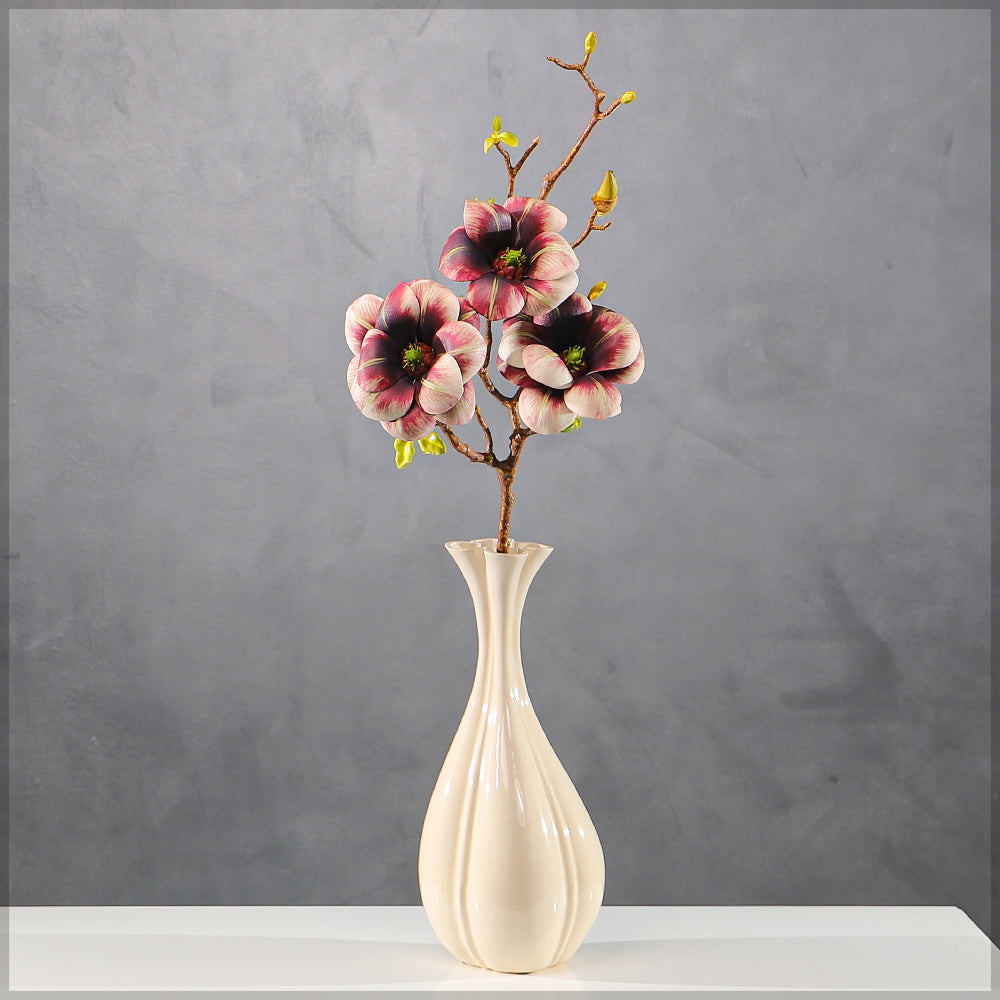 Artificial Magnolia Flower Stem