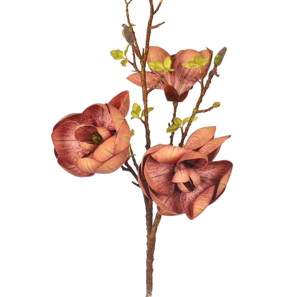 Silk magnolia flower