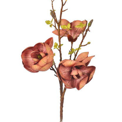 Silk magnolia flower