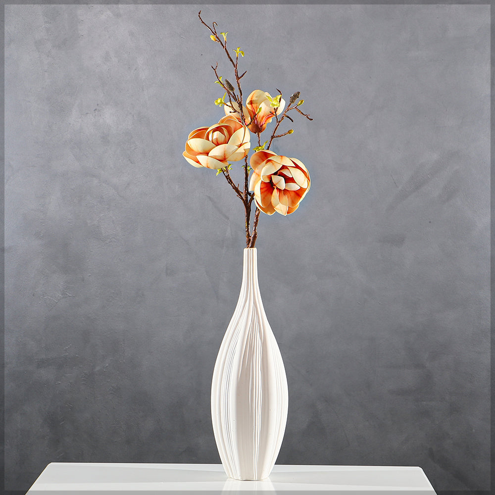 Artificial 3 Heads  Magnolia Flower Stem