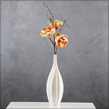 Artificial 3 Heads  Magnolia Flower Stem