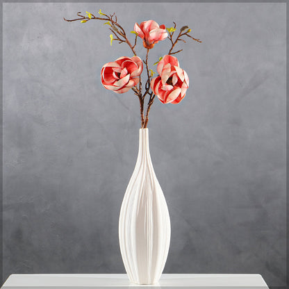 Artificial 3 Heads  Magnolia Flower Stem