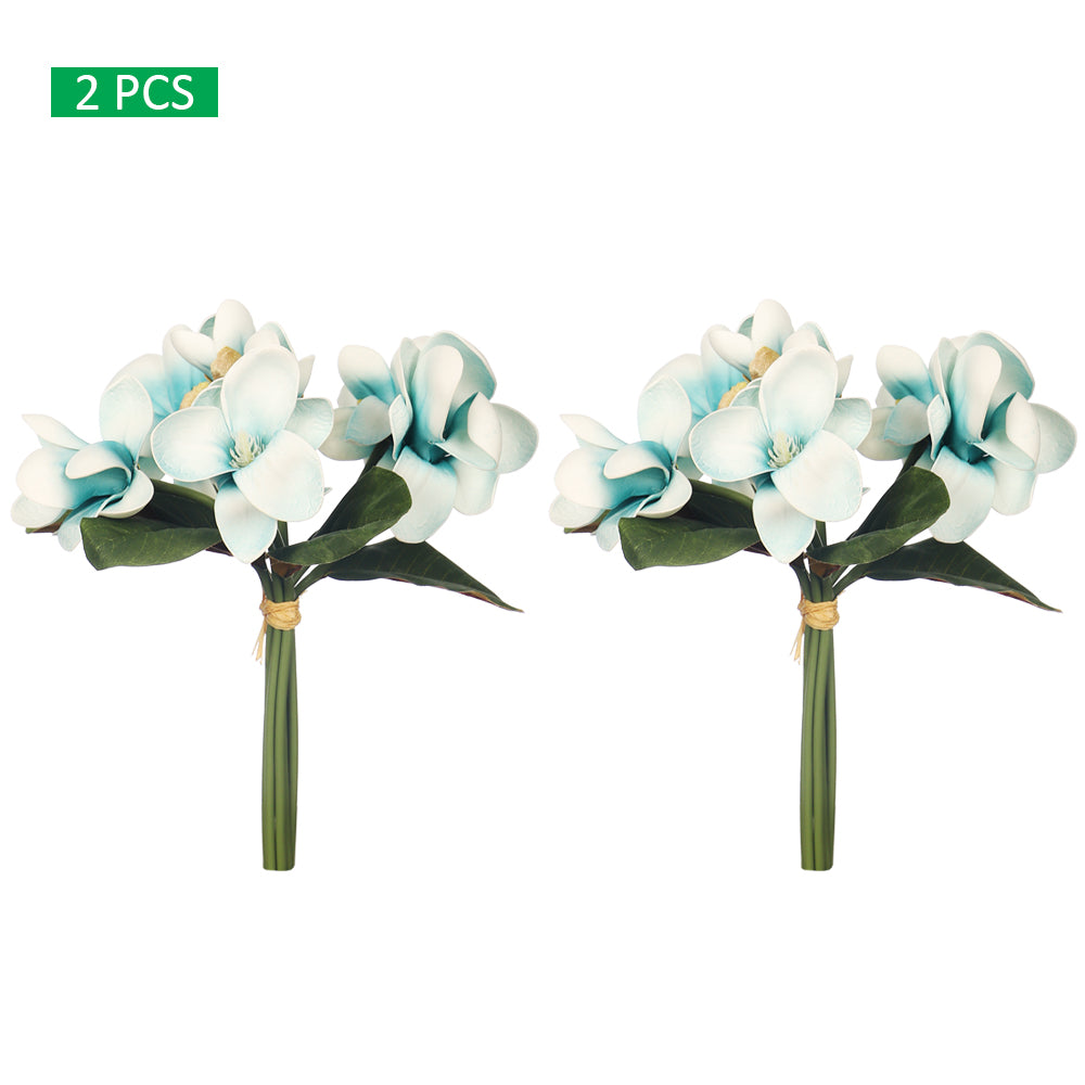 2-Packs Artificial Magnolia Flowers in Bunch