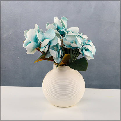 2-Packs Artificial Magnolia Flowers in Bunch