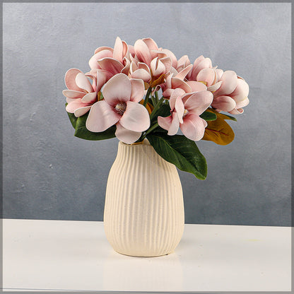 Artificial magnolia bouquet for vases