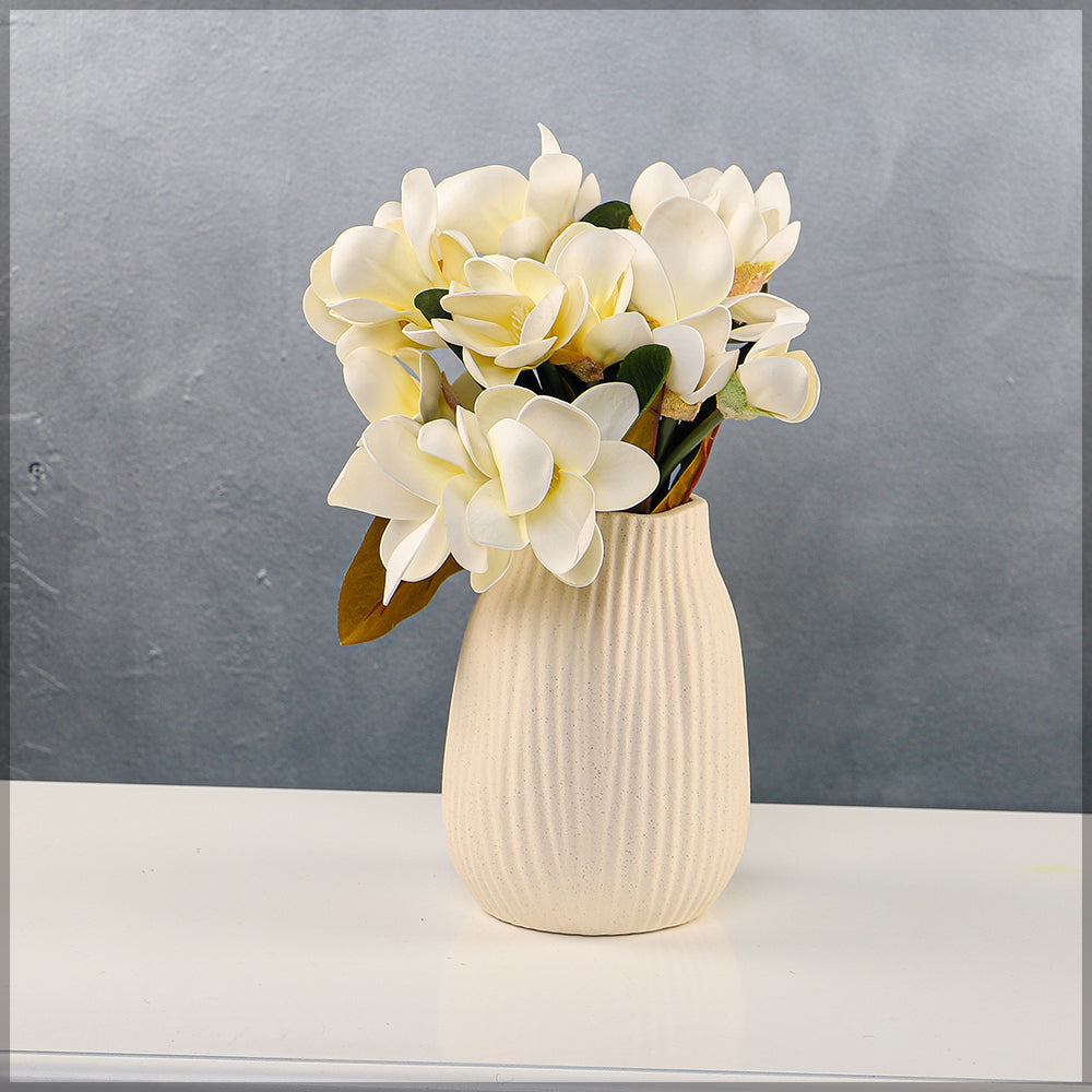 2-Packs Artificial Magnolia Flowers in Bunch