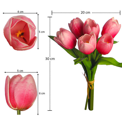 Natural Look Artificial Tulips